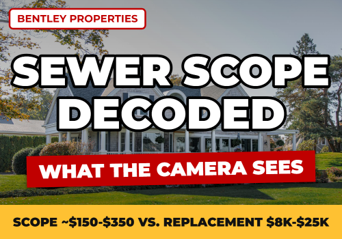How to Read a Sewer Scope Report: What Eastside Buyers and Sellers Should Do With the Results