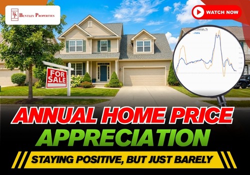 Annual Home Price Appreciation Staying Positive, But Just Barely