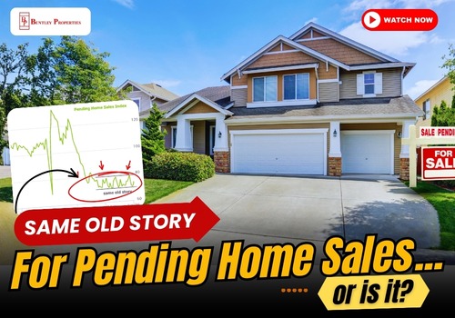 Same Old Story For Pending Home Sales...or is it?
