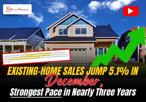 Existing-Home Sales Jump 5.1% in December, Strongest Pace in Nearly Three Years