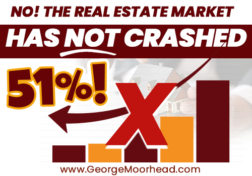 Live Real Estate Market Update - NO! The Real Estate Market Has Not Crashed 51%!