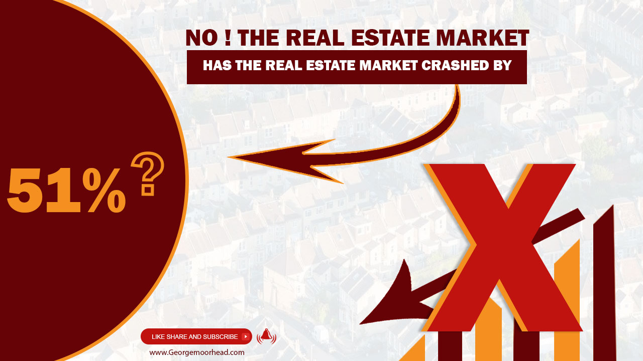 Has The Real Estate Market Crashed By 51%?